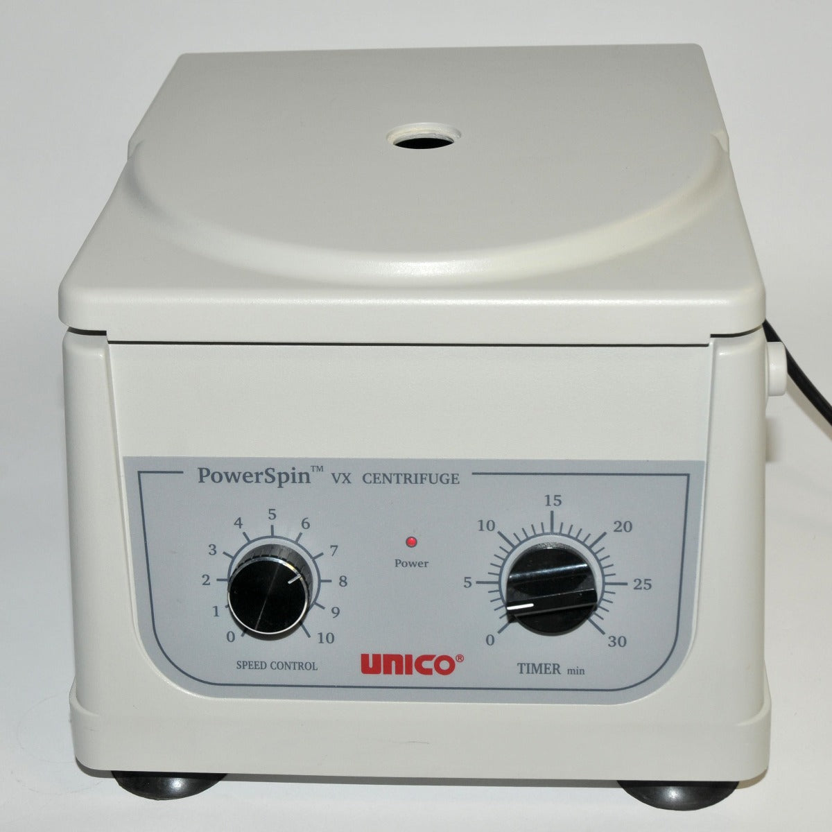 Unico Powerspin VX Centrifuge C818 Variable Speed 3400 Max RPM 6 Place Timer