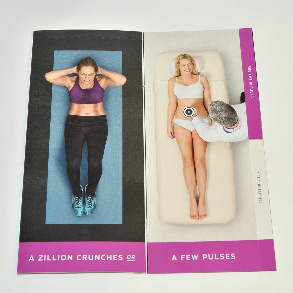 Syneron Candela UltraShape Body Contouring Patient Marketing Office Brochure x15