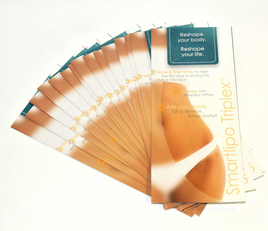 Cynosure Lasers SmartLipo PrecisionTX Patient Office Brochure Pamphlet x15 Pcs