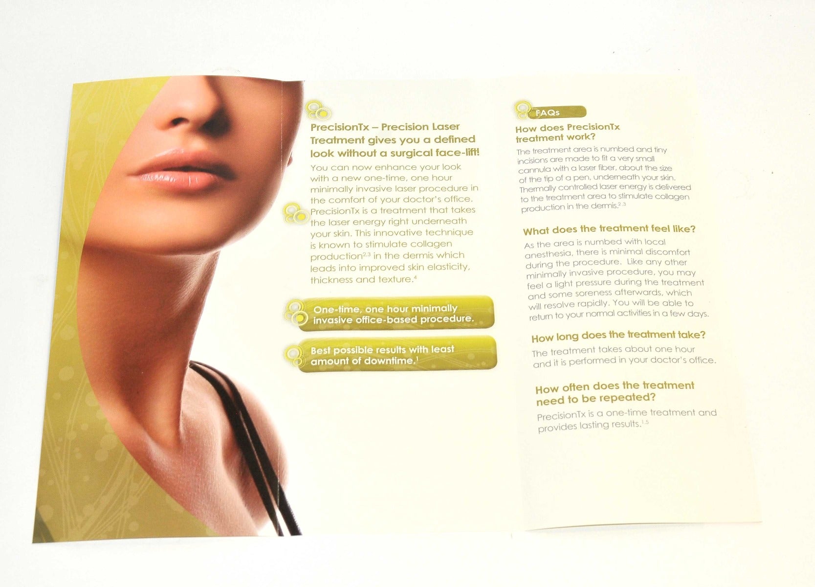 Cynosure Lasers SmartLipo PrecisionTX Patient Office Brochure Pamphlet x14 Pcs