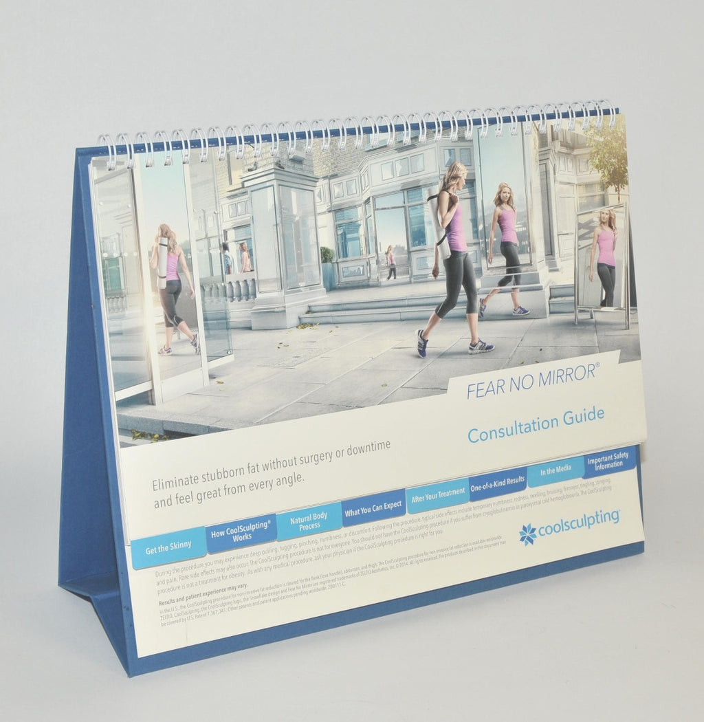 Zeltiq CoolSculpting Fear No Mirror Patient Consultation Treatment Office NEW