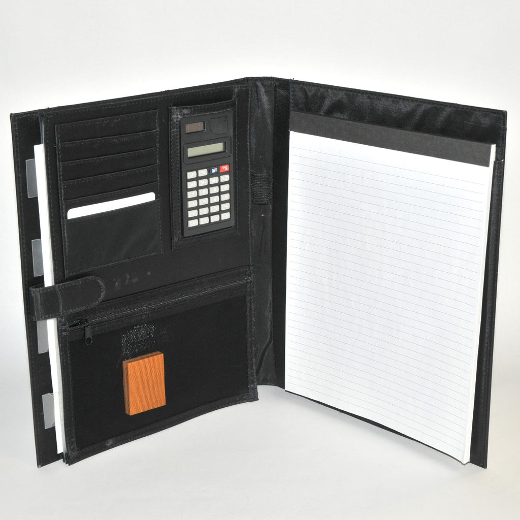 Zeltiq CoolSculpting Black Notebook Binder Calculator Notepad Organizer Logo