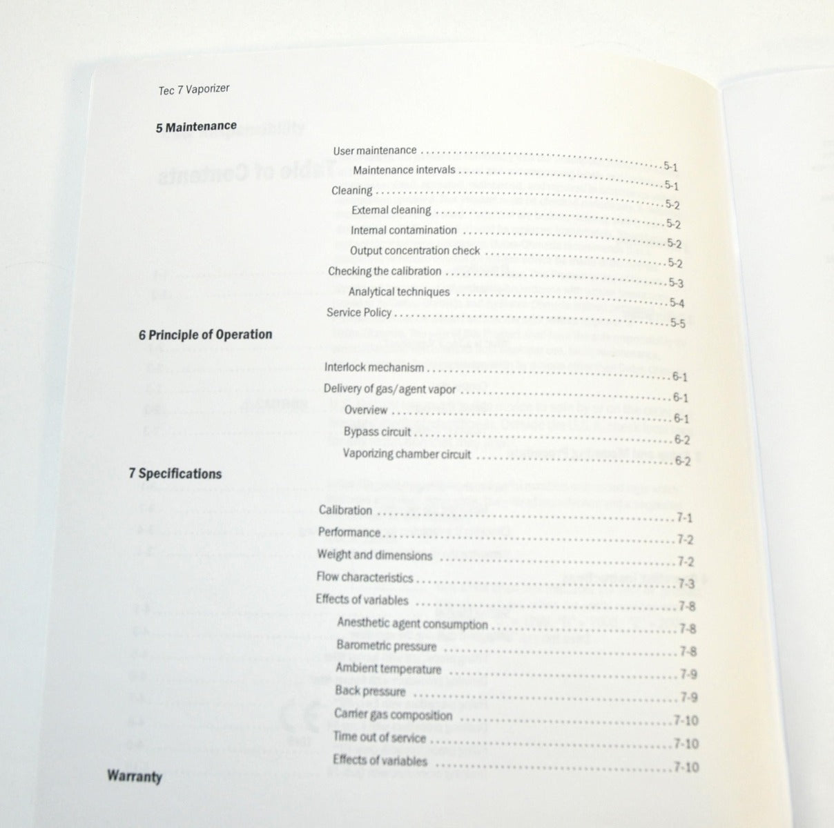 GE Healthcare Tec 7 Vaporizer User Reference Manual Sevoflurane Anesthesia Guide