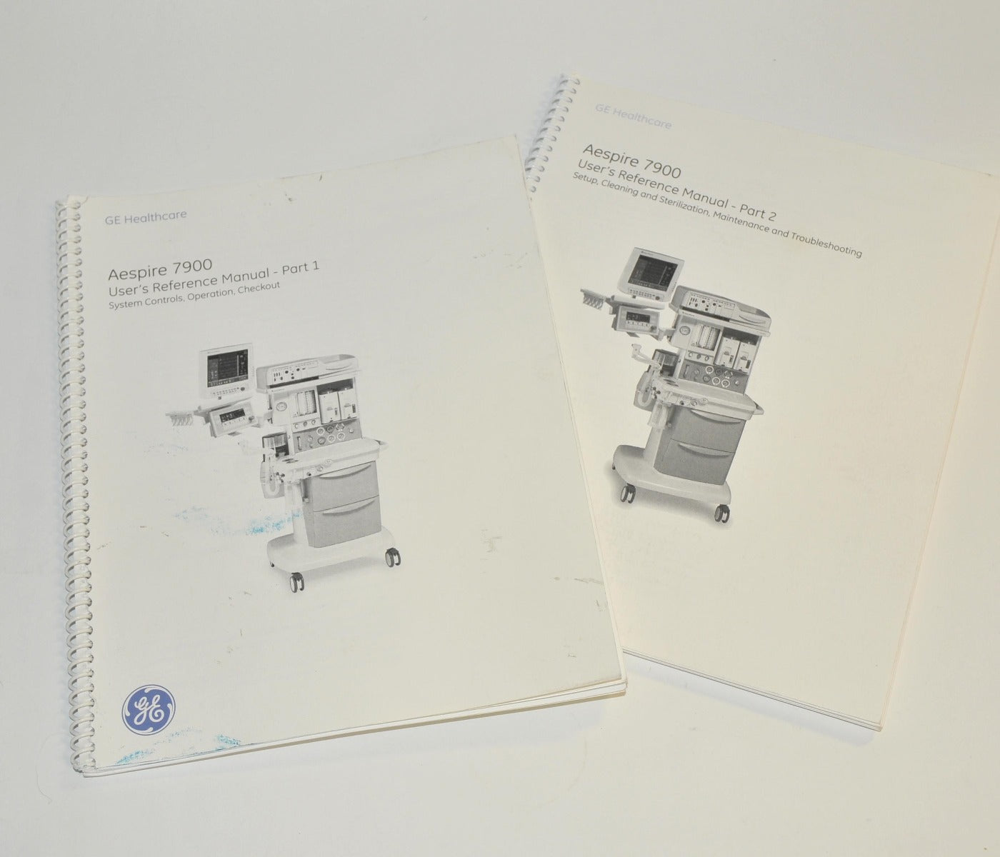 GE Healthcare Aespire 7900 User Reference Manual Operator Anesthesia Cart Guides