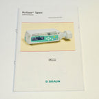 Perfusor Space and Accessories Instructions For Use BRAUN Operation Safety Guide