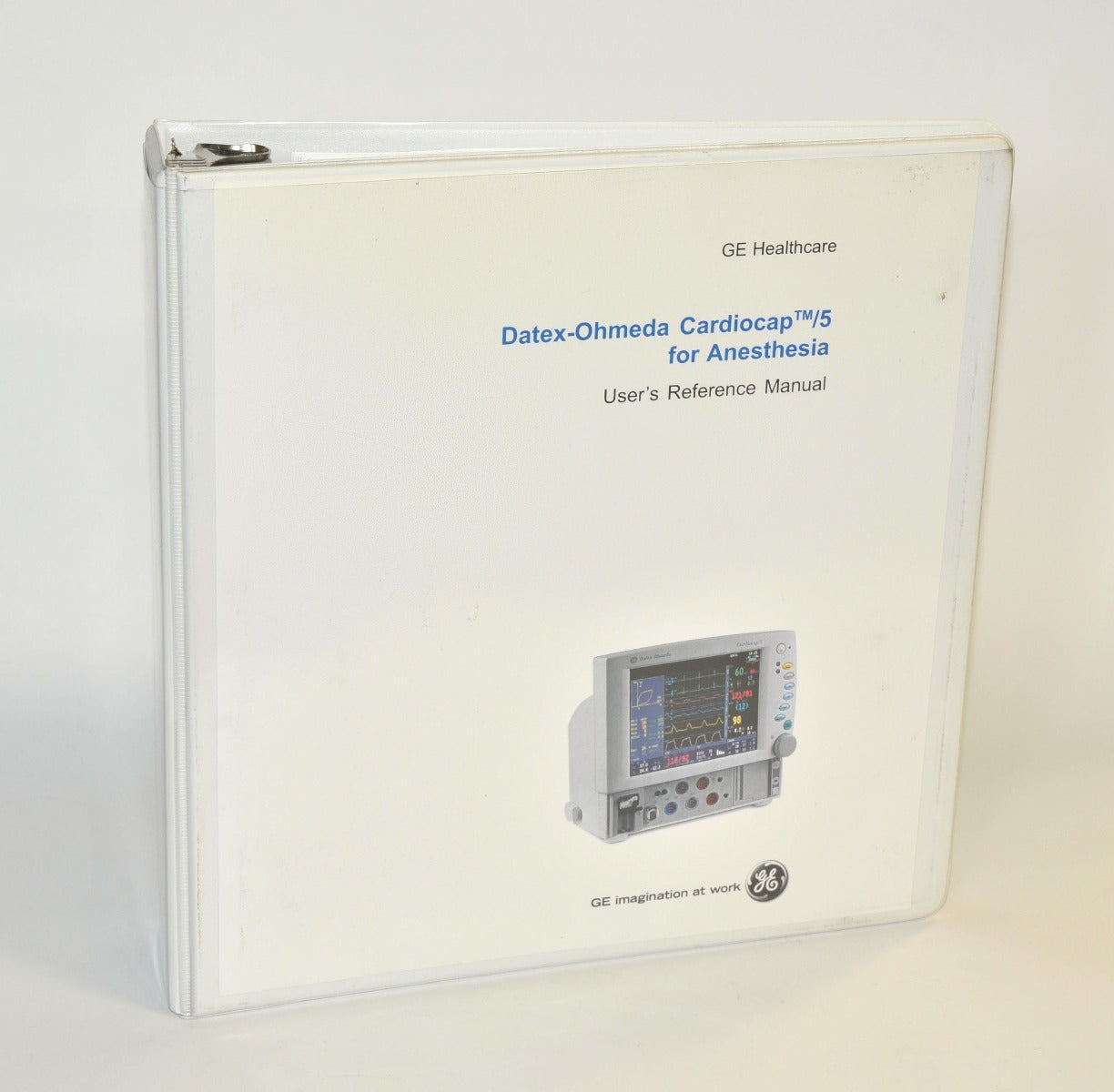 GE Healthcare Datex-Ohmeda Cardiocap 5 Anesthesia User Reference Manual Guide