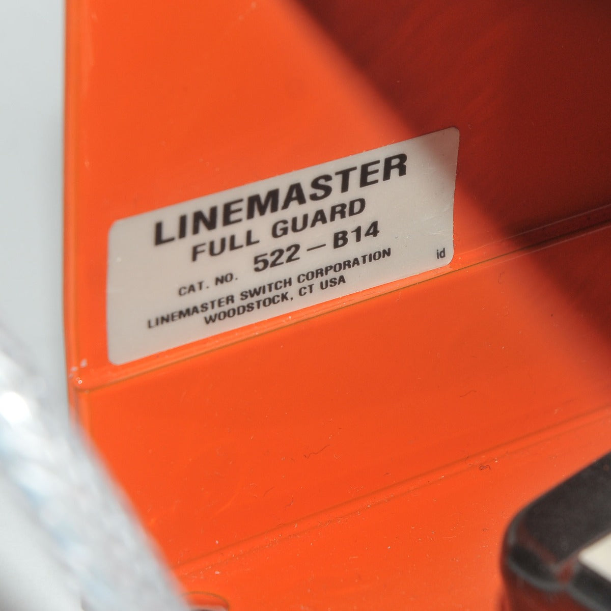 LineMaster Laser FootSwitch Air Seal Foot Switch Pneumatic Pedal Metal 522-B14