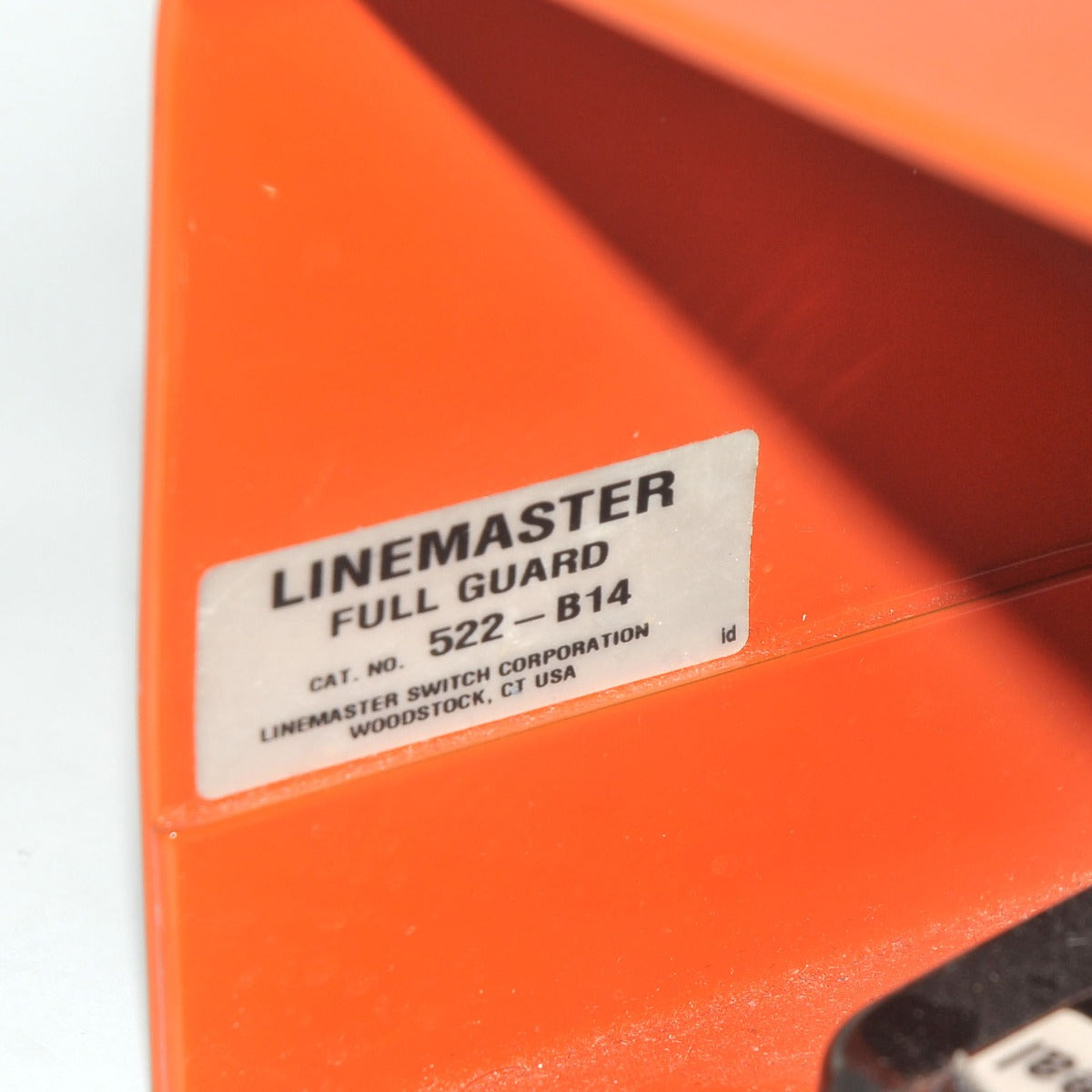 LineMaster Laser FootSwitch Air Seal Foot Switch Pneumatic Orange Pedal 522-B14