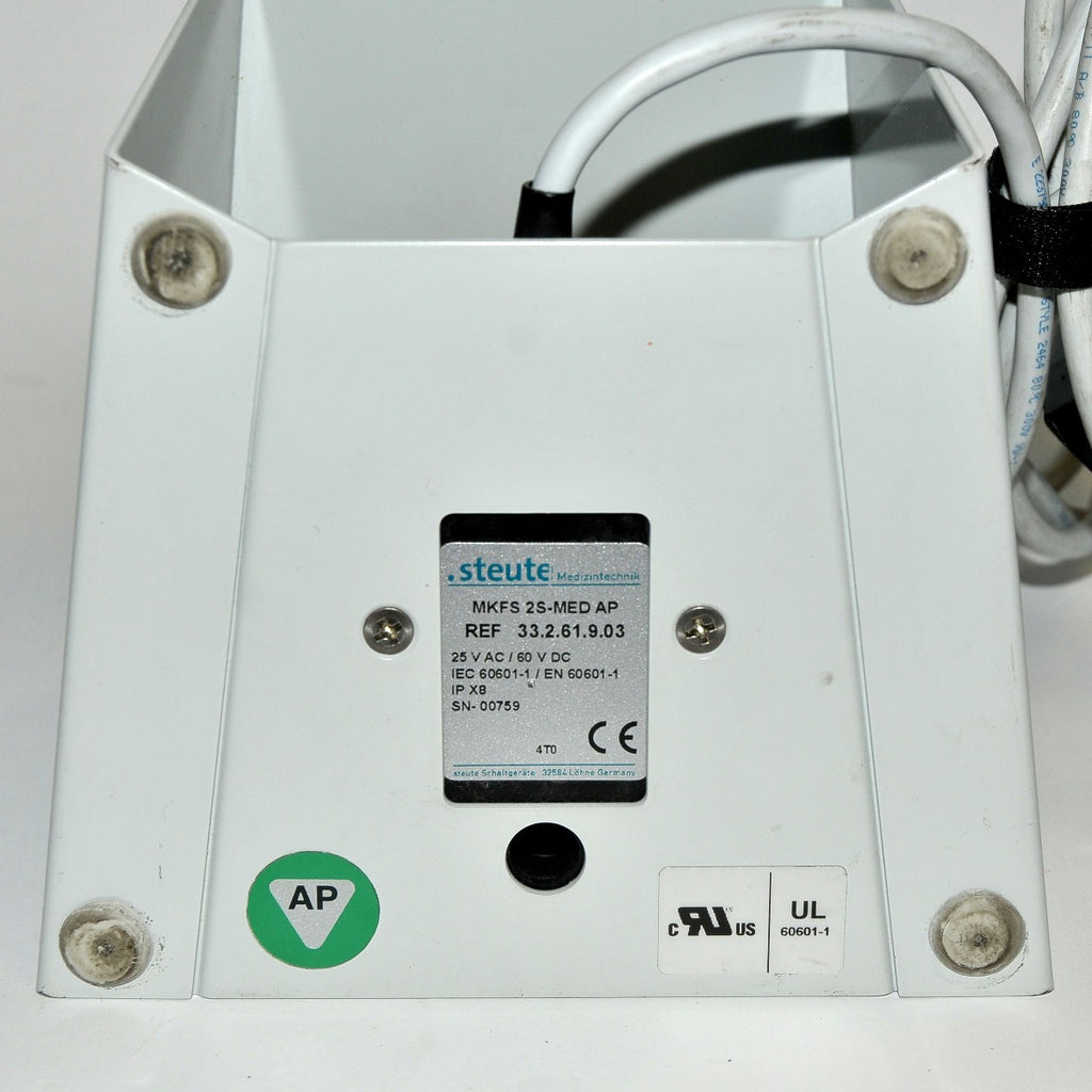 MKFS Steute 2S-MED AP Laser 4-Pin Electrical FootSwitch Pedal Foot Switch Module