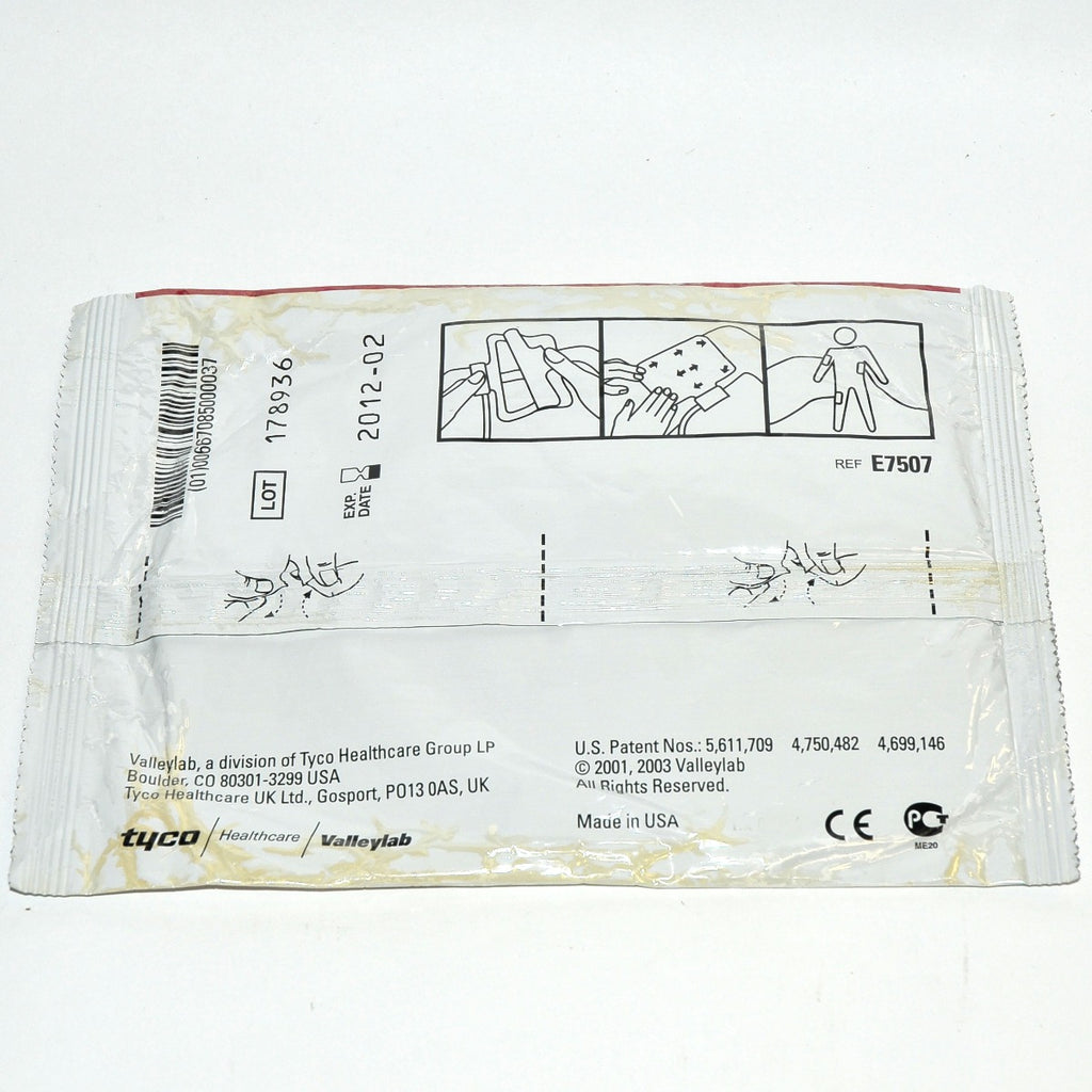 Valleylab REM Polyhesive II Patient Return Electrode Single Use Exp 2012 x2 Pcs