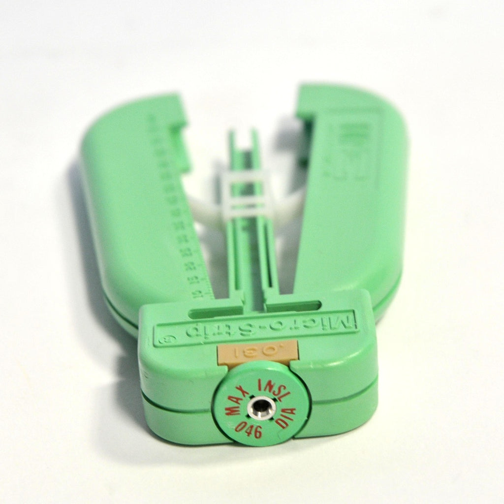 Micro-Strip Precision Fiber Stripper Optic Industrial Grade Green MS-2-L Nice