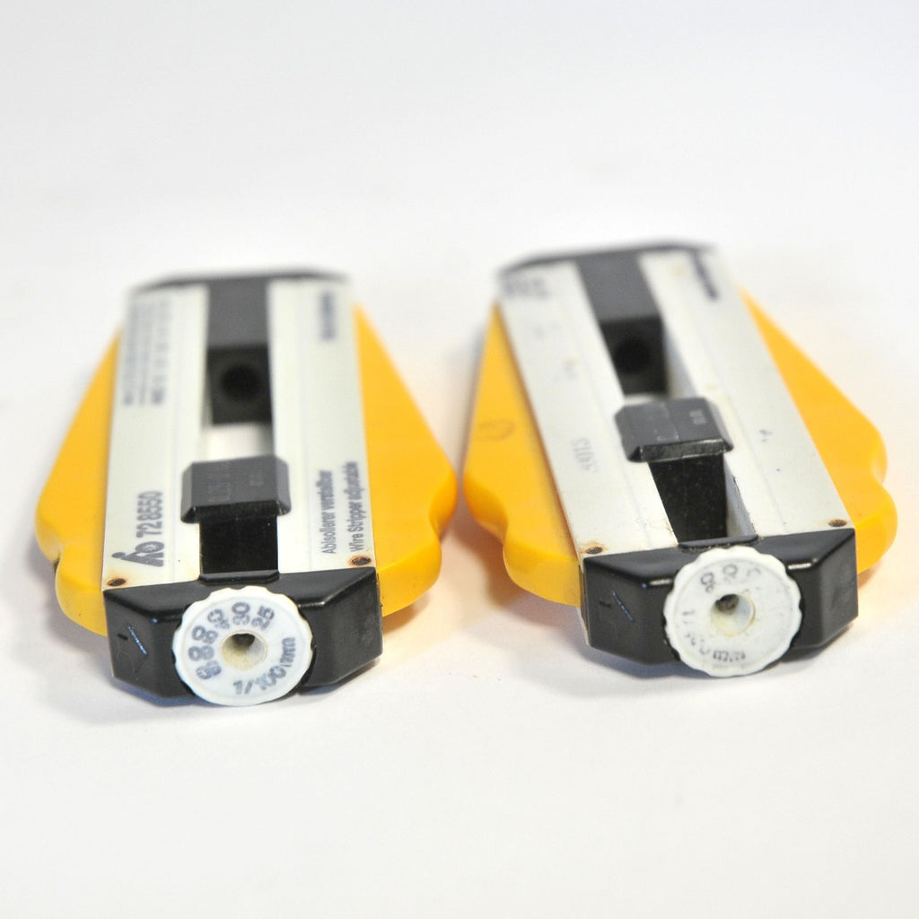 Adjustable Wire Stripper Set 20-30 AWG (.25-.80mm) German Made Lot of 2 Tools