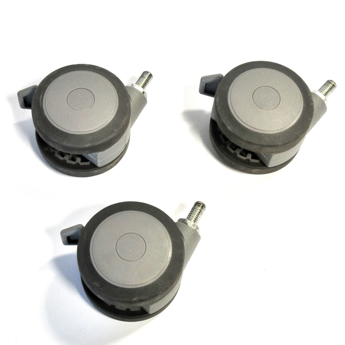 Cutera ExcelV Xeo Laser Set Wheels Rolling Caster Swivel Locking Excel V XL x3Pc