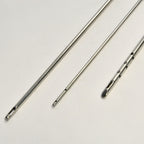 Cannula Handpiece Handle 6-8" Tips Cannulae Instrument Aspiration Suction x3 Pcs