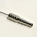 Cannula 2 Hole 6" Blunt End Tip Spatula Suction Instrument Aspiration Slip Base
