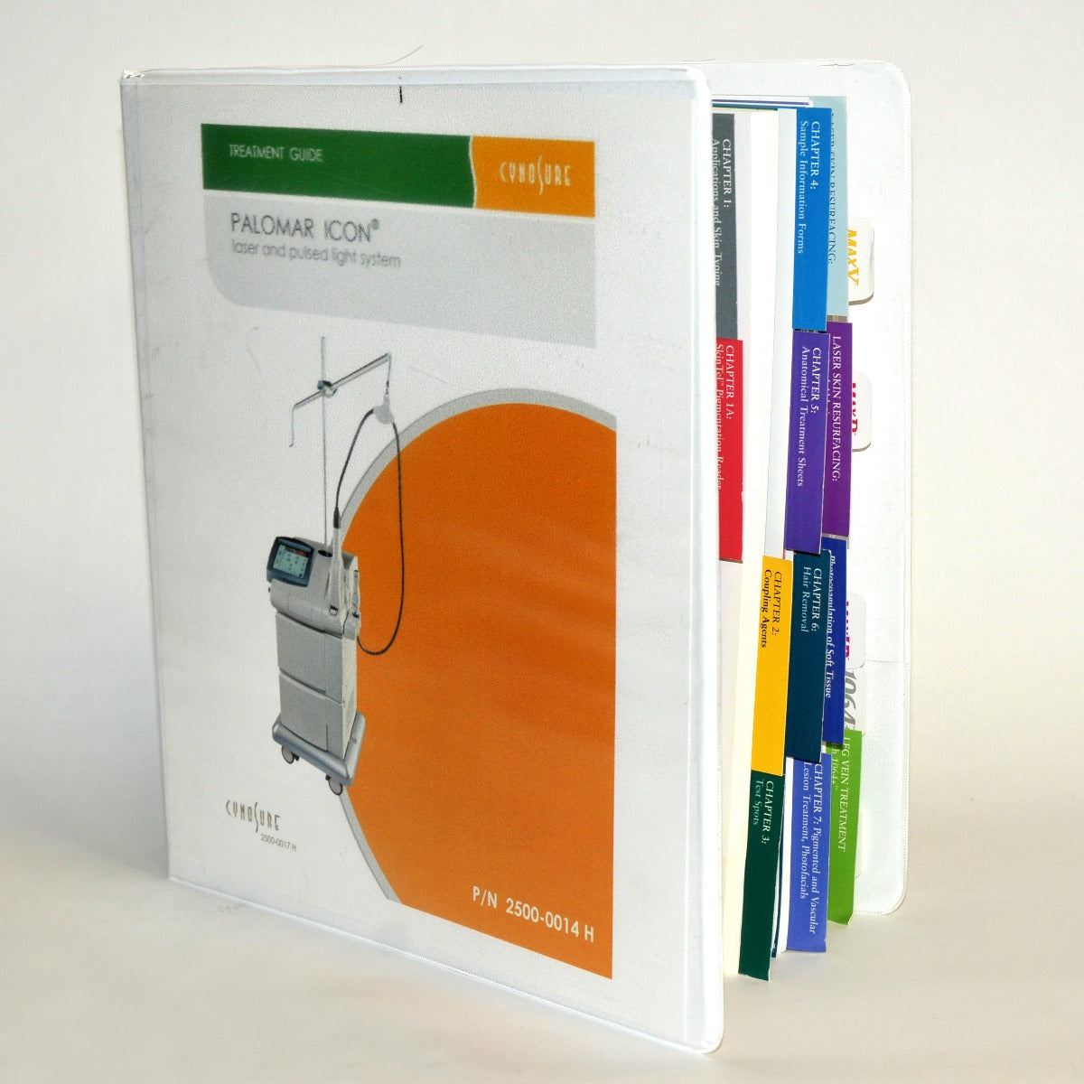 Palomar ICON Laser Pulsed Light System IPL Treatment Guide Manual User 2500-0014