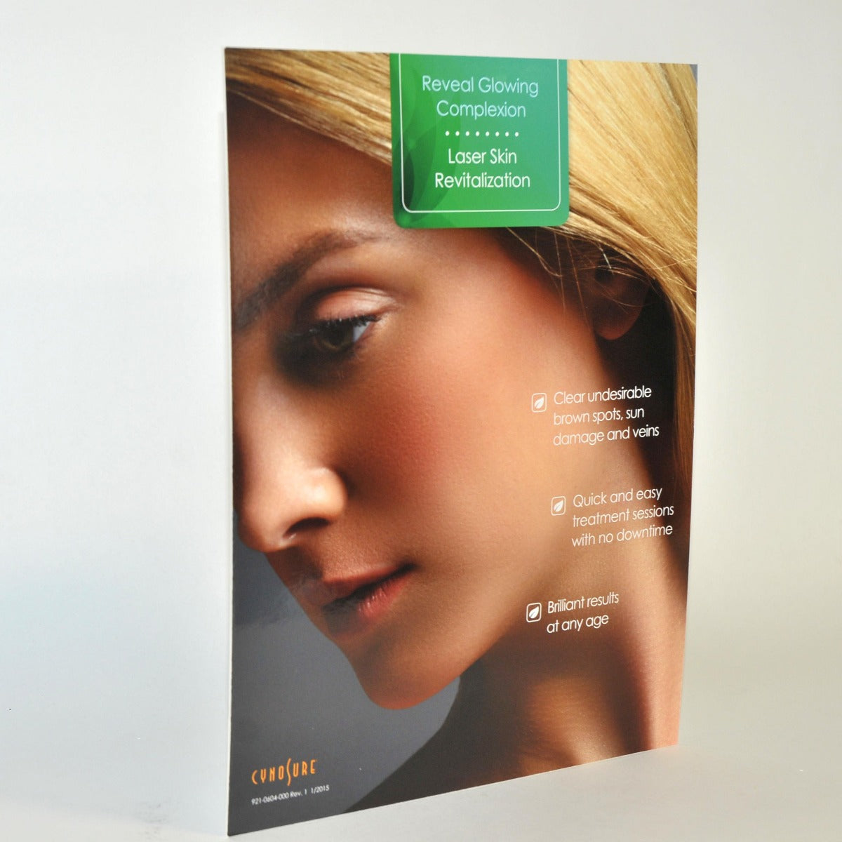 Cynosure Laser Skin Revitalization Reveal Glowing Complexion Standing Display