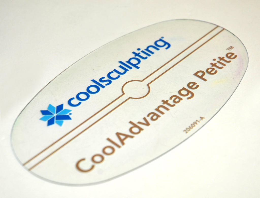 Zeltiq CoolSculpting CoolAdvantage Petite Template Clear Marking Card 206091-A