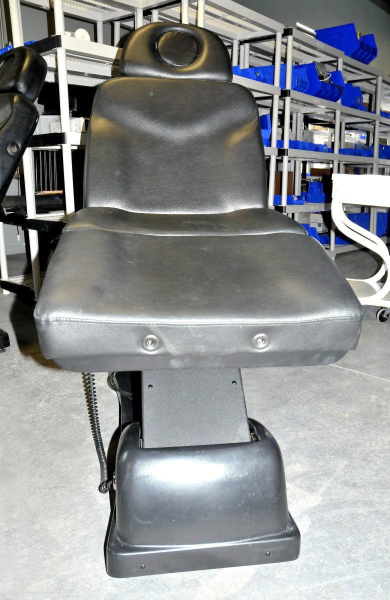Adjustable Electric Power Spa Facial Chair Table Black Bed Therapy Medical Seat