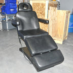 Adjustable Electric Power Spa Facial Black Bed Table Chair Therapy Clinic 110V