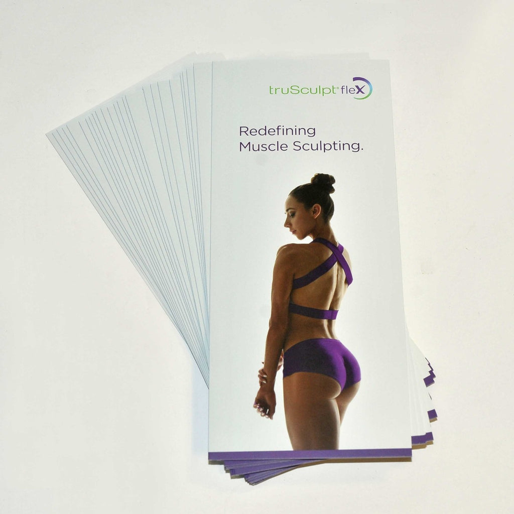 Cutera truSculpt Flex Redefining Patient Marketing Pamphlet Office Brochure x34
