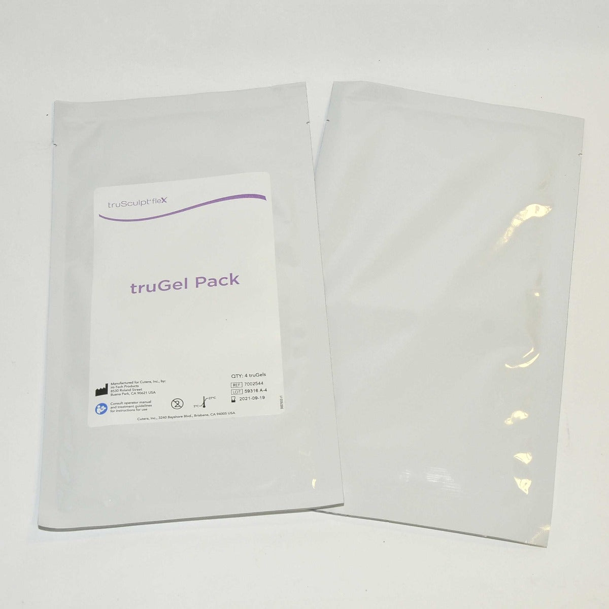 Cutera truSculpt fleX truGel Pack Gel Body Sculpt BodySculpt truBody x20 Pcs