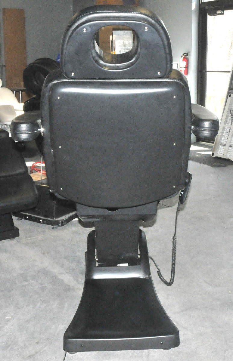 Adjustable Electric Power Spa Facial Black Bed Table Chair Therapy Clinic 110V