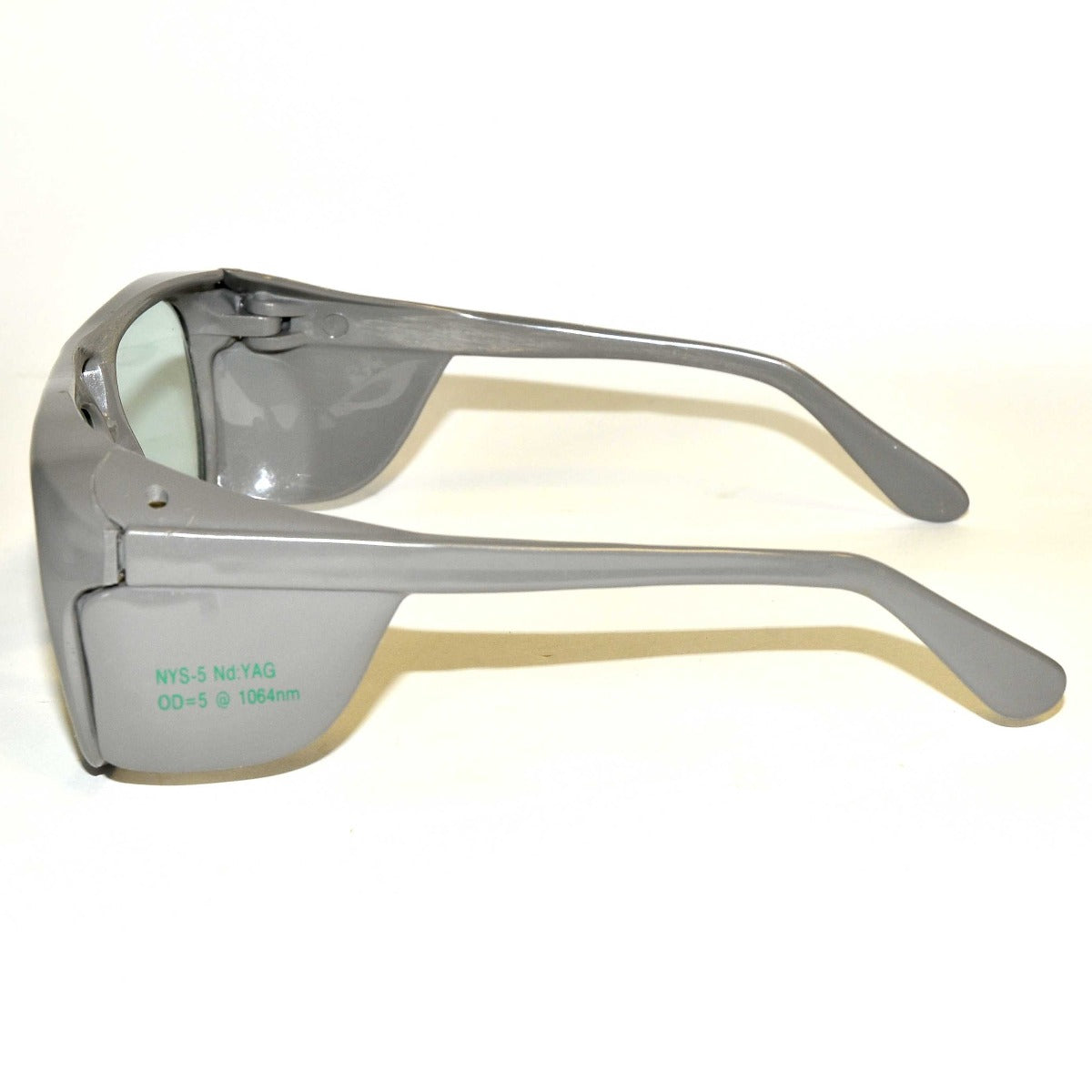 Ram Gray Frame Laser Safety Glasses Nd YAG 1064nm Eye Protection OD 5 Filter