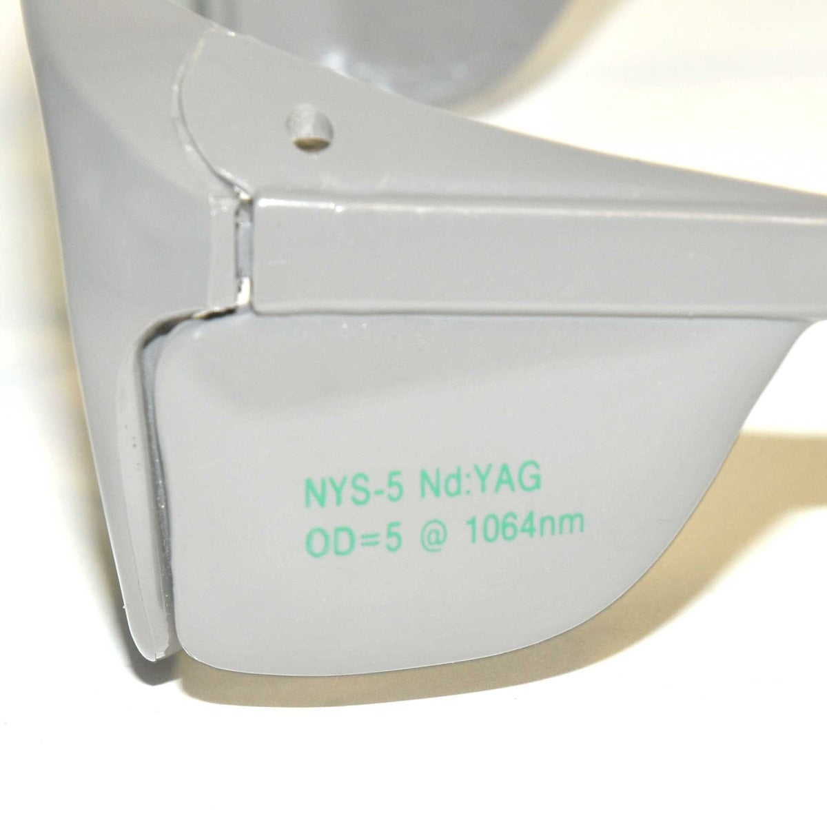 Ram Gray Frame Laser Safety Glasses Nd YAG 1064nm Eye Protection OD 5 Filter