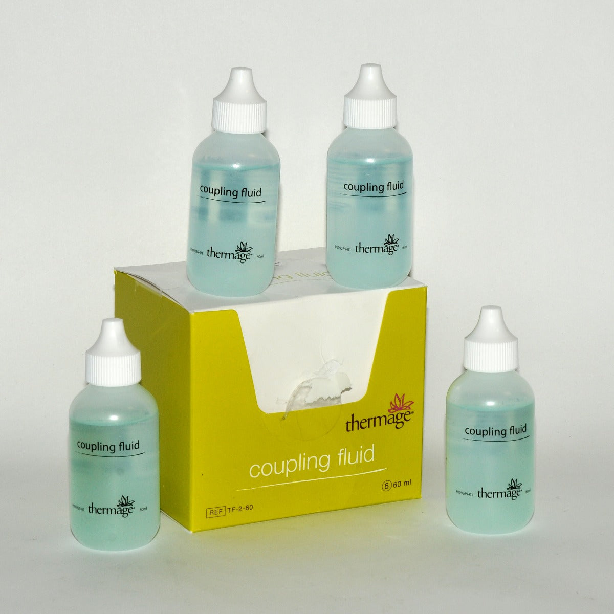 Thermage ThermaCool Coupling Fluid TF-2-60 Exp 08/2020 60ml x4 Bottles