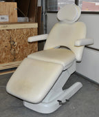 White Adjustable Electric Power Spa Facial Beauty Chair Table Bed Massage Seat