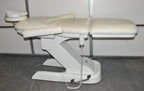 White Adjustable Electric Power Spa Facial Beauty Chair Table Bed Massage Seat