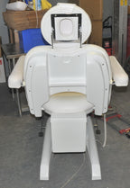 White Adjustable Electric Power Spa Facial Beauty Chair Table Bed Massage Seat
