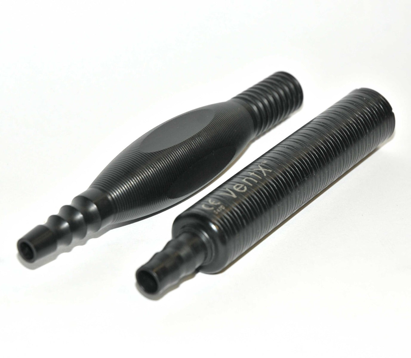 Vaser VentX Black Suction Cannula Needle Handle Delrin Handpiece Set 2 Pcs Lot