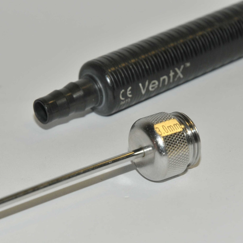 Vaser VentX Handpiece Cannula Needle Suction Set Black Handle 3.0mm Blunt Tip