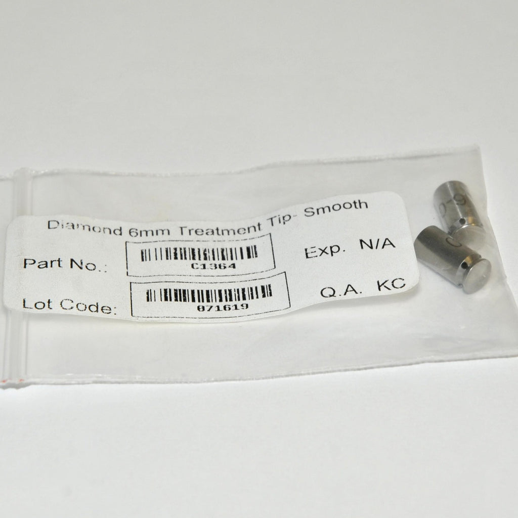 Envy Medical Silkpeel Smooth 6 mm Silk Peel Diamond Treatment Tip 03470-00 x2