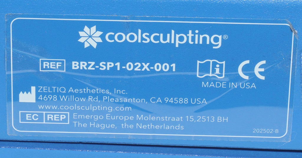 Zeltiq CoolSculpt CoolMini Chin Treatment Headrest Neck Rest BRZ-SP1-02X-001