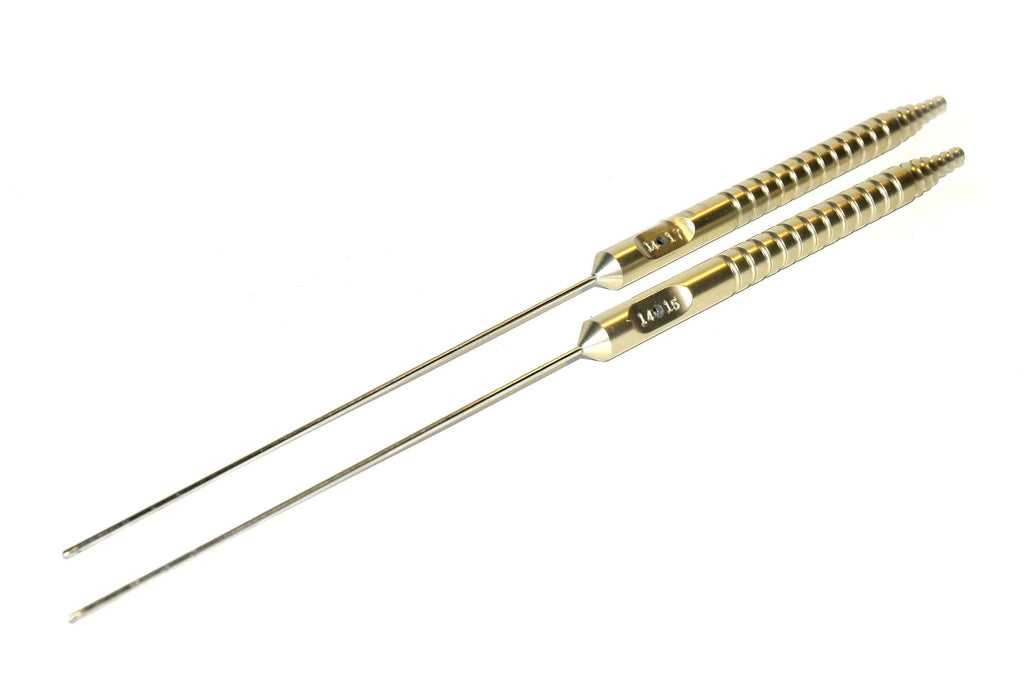 Cynosure Smartlipo Laser Cannula 14.15 14.17 Gold Set Cannulae Suction x2 Pcs