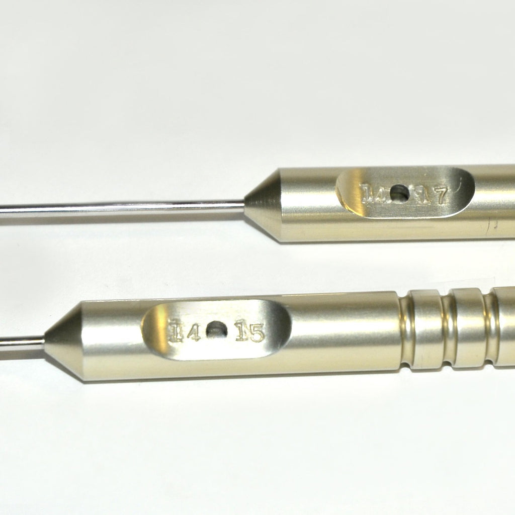 Cynosure Smartlipo Laser Cannula 14.15 14.17 Gold Set Cannulae Suction x2 Pcs