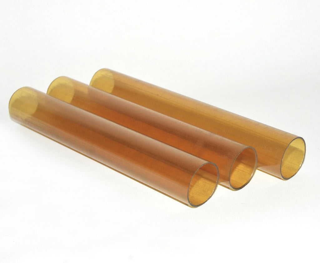 Stackhouse 1 1/4" x 8" Smoke Evacuation Wand Amber Plastic Tube ST-410 x3 Pcs