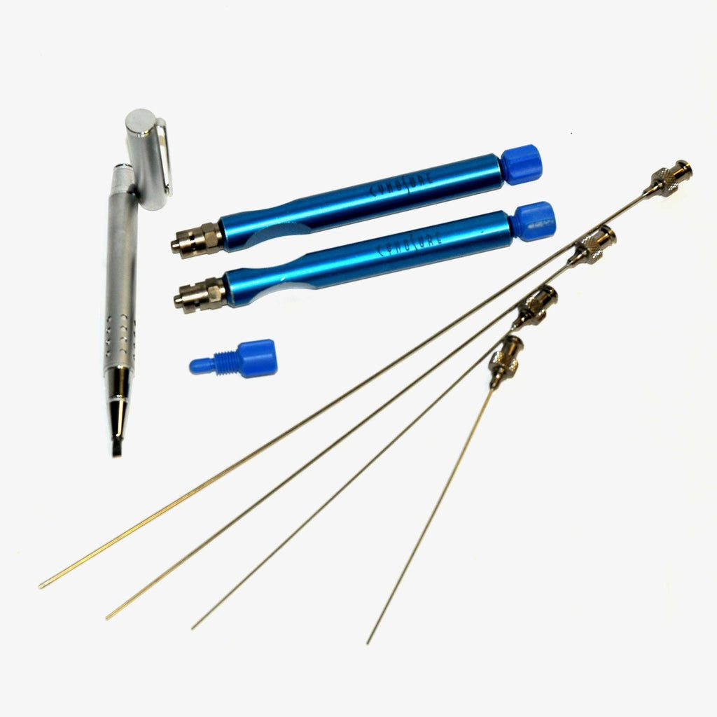Cynosure Smartlipo Cannula Set 4"-10" Probe Luer Style Lock Handles Cannulae Lot