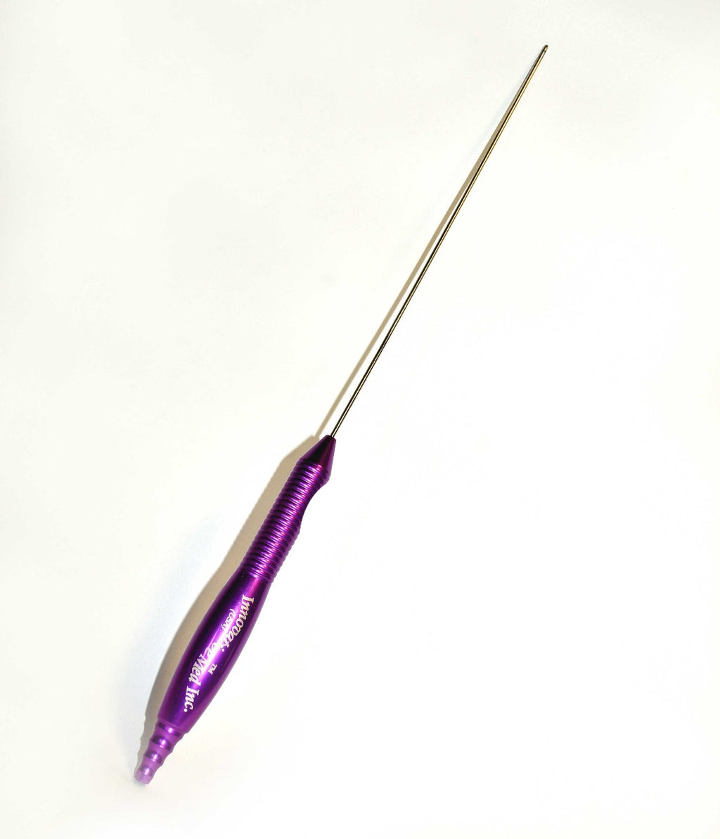 Innovative Med Cannula Needle Handle Base 8" Aspiration Purple Handpiece I/M
