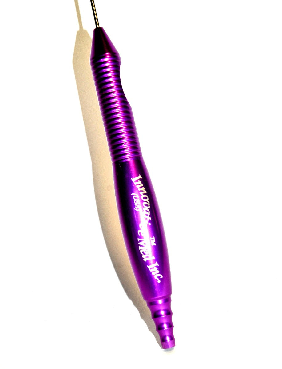 Innovative Med Cannula Needle Handle Base 8" Aspiration Purple Handpiece I/M
