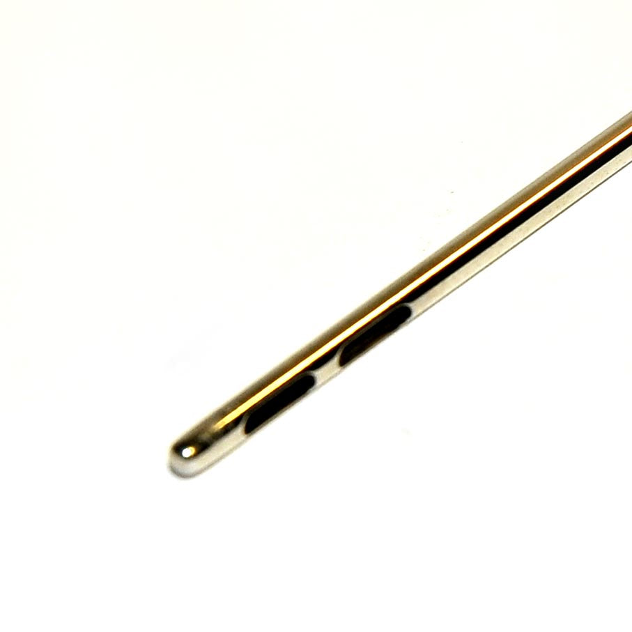 Innovative Med Cannula Needle Handle Base 10" Aspiration 2 Hole Purple Handpiece