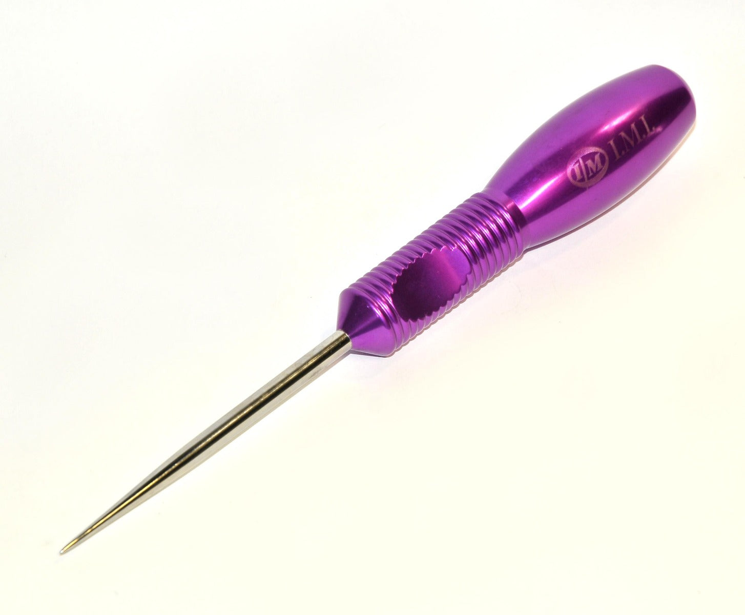 Innovative Med Handle Base Punch Awl Dermal Pointer Purple Handpiece USA Made