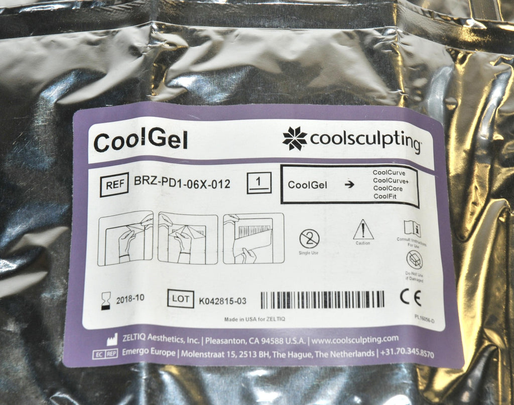 Zeltiq CoolSculpting CoolLiner Max CoolMax Liner BRZ-PD1-06X-012 AllEXP x9 Pcs