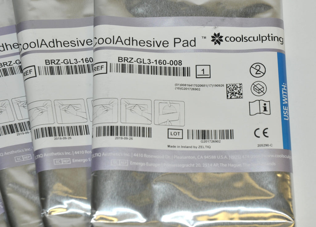 ZELTIQ CoolSculpting CoolAdhesive Pad CoolAdvantage BRZ-GL3-160-008 EXP x11 Pcs