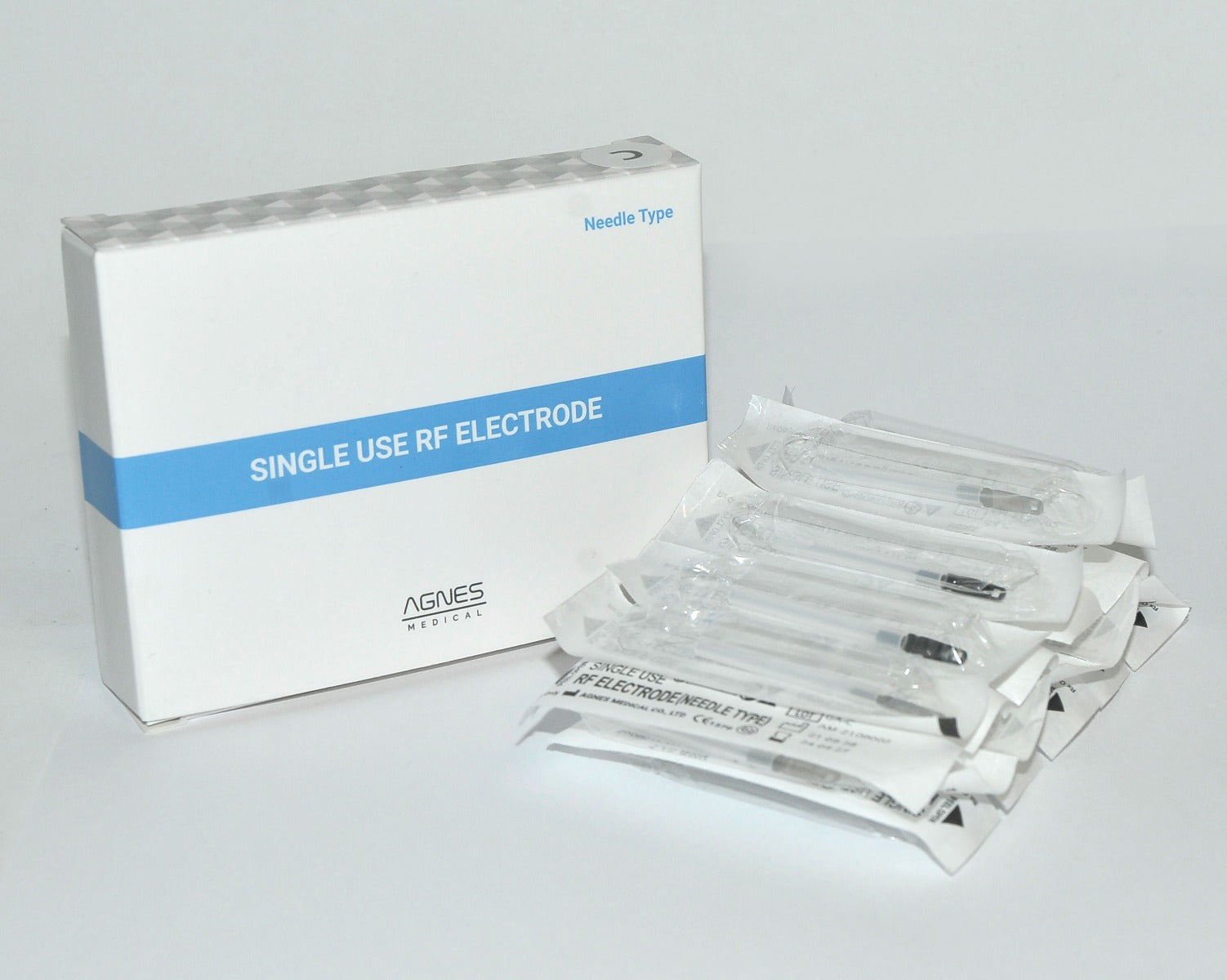 Agnes Medical RF Electrode Needle Type Model GA-C Micro-Insulated x5 Pcs