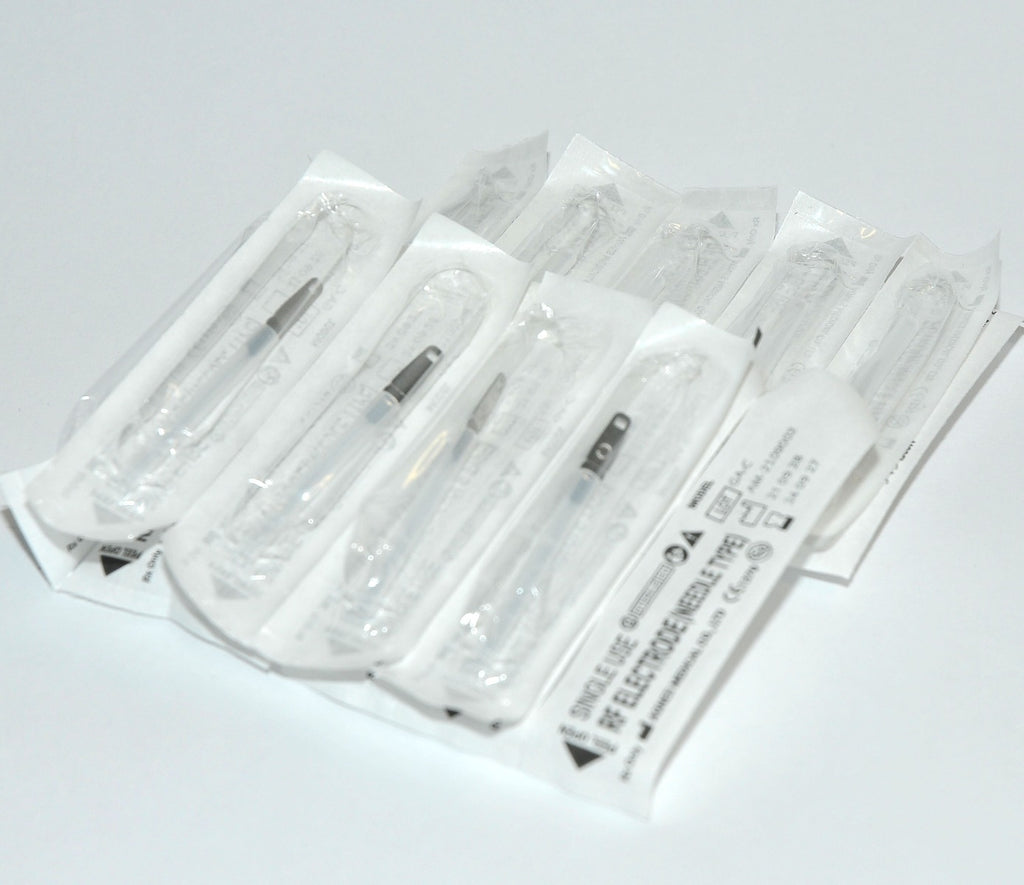 Agnes Medical RF Electrode Needle Type Model GA-C Micro-Insulated x5 Pcs