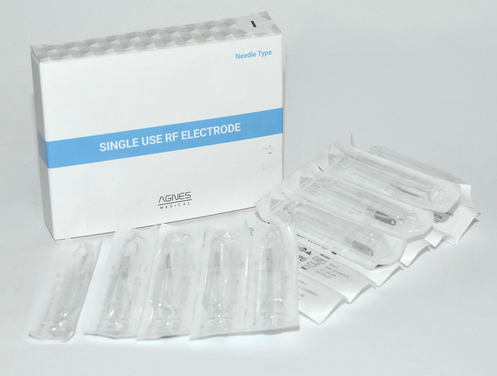 Agnes Medical RF Electrode Needle Type Model GA-I Micro-Insulated x5 Pcs